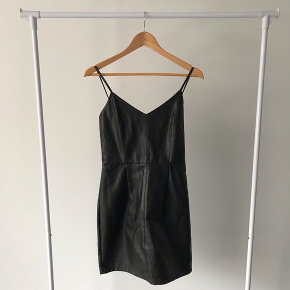 Urban Outfitters Faux Leather Dress - Picture 3 of 4